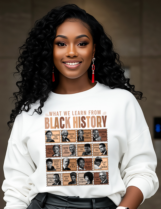 WHAT WE LEARN FROM BLACK HISTORY