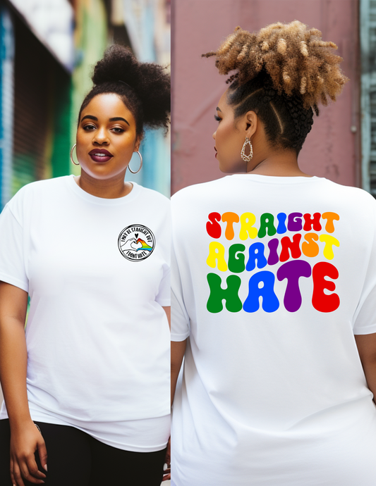 STRAIGHT AGAINST HATE TEE