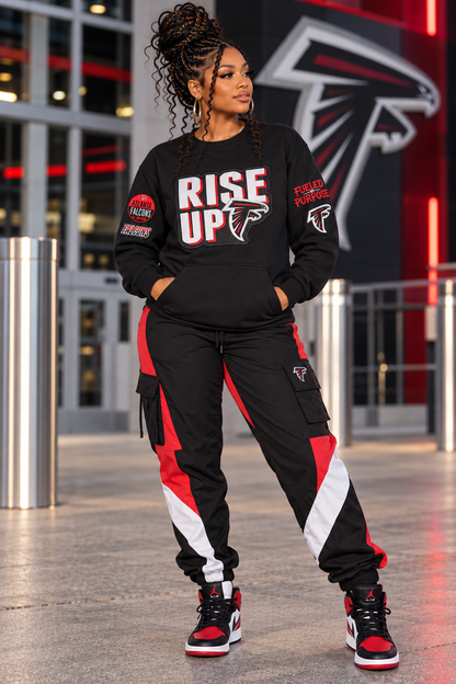 RISE UP!  Patch Sweatshirt