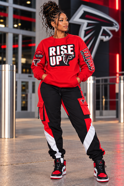 RISE UP!  Patch Sweatshirt