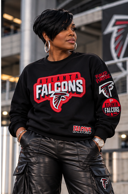 RISE UP!  Patch Sweatshirt