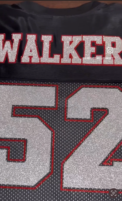 Custom Razorbacks Spirit Football Jersey